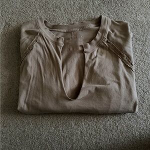 FP Movement by Free People Long Sleeve Tee - Tan